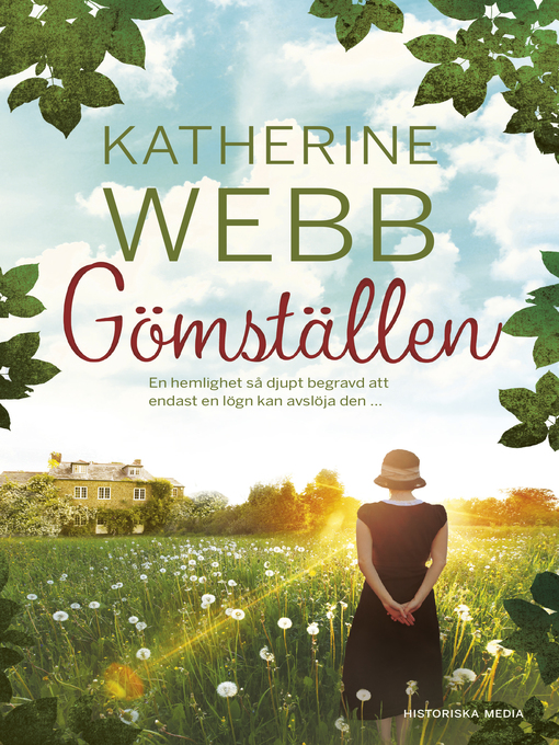 Titeldetaljer för Gömställen av Katherine Webb - Tillgänglig